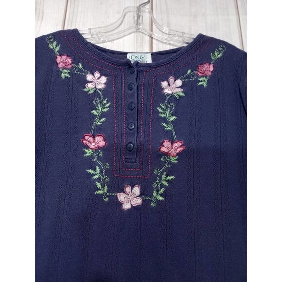 Only Necessity Blouse Ladies 1x Vintage Grandma Core - Picture 3 of 7
